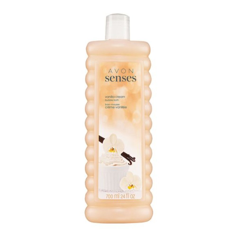 Avon Senses - Vanilla Cream Bubble Bath 24 fl. oz.